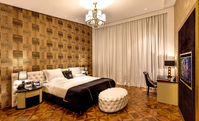 Luxurious bahman suite room view