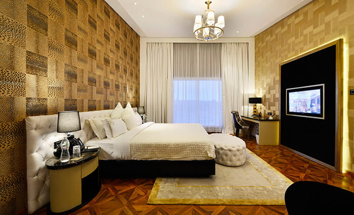 Luxurious bahman suite room view