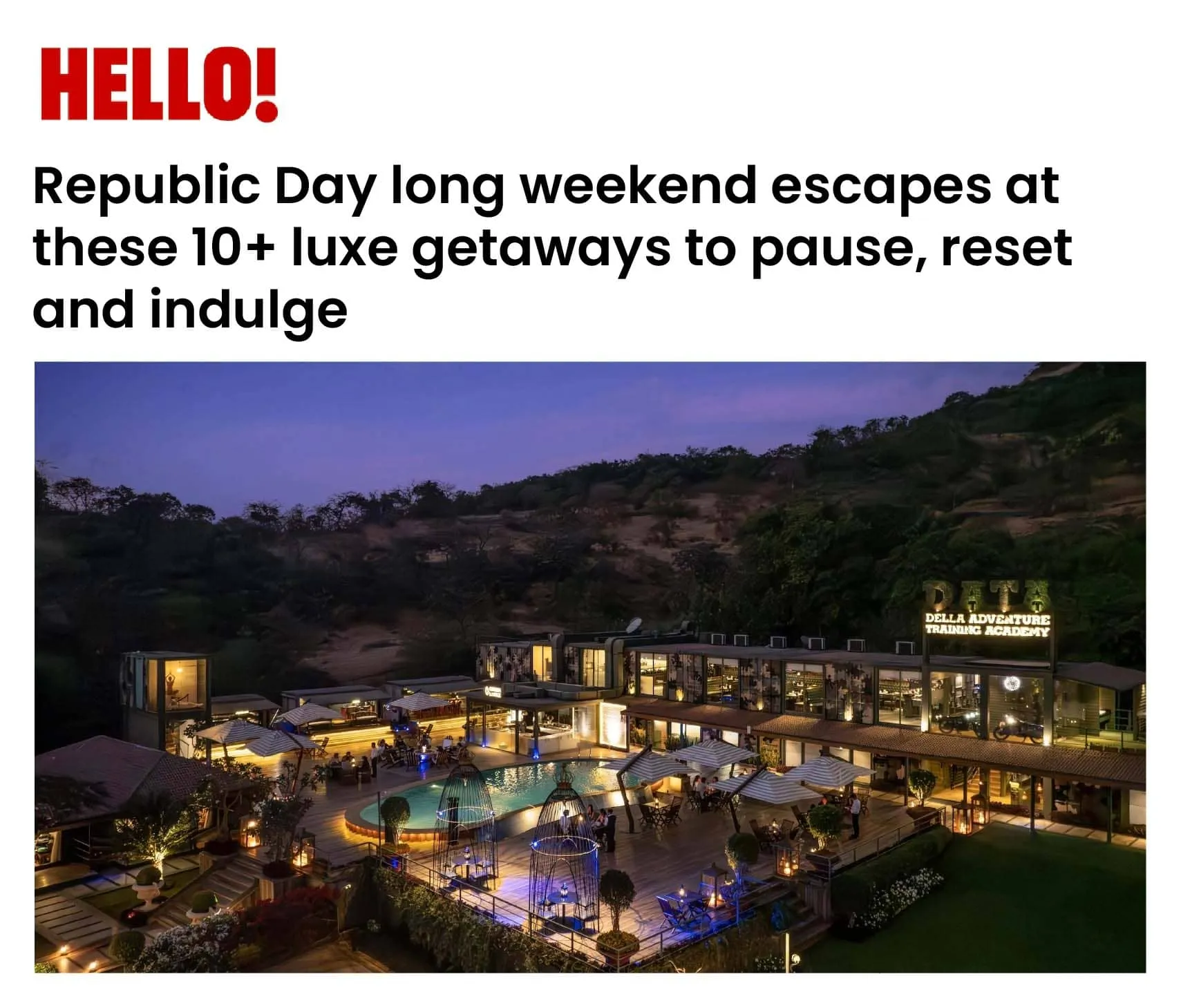 Republic Day long weekend escapes at these 10+ luxe getaways to pause, reset and indulge