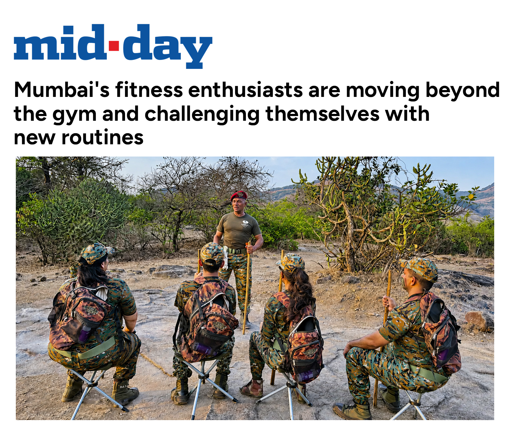 Mumbai's fitness enthusiasts are moving beyond the gym and challenging themselves with new routines