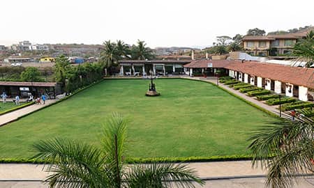 PNF lawn at della resorts