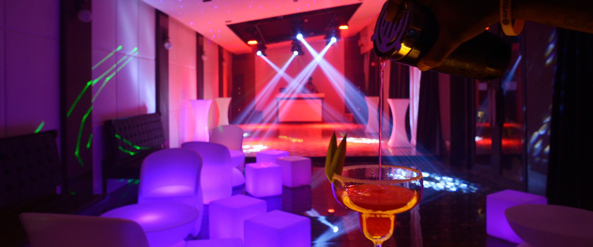 inside ambience of p 18 night club & lounge